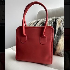 Red Coach Bag